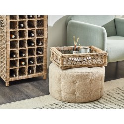 Stojak na wino BASIRA Rattan Naturalny Stojak na wino BASIRA Rattan Naturalny