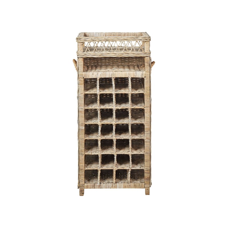 Stojak na wino BASIRA Rattan Naturalny Stojak na wino BASIRA Rattan Naturalny