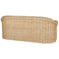 Sofa ogrodowa rattanowa naturalna LIVADEIA Sofa ogrodowa rattanowa naturalna LIVADEIA