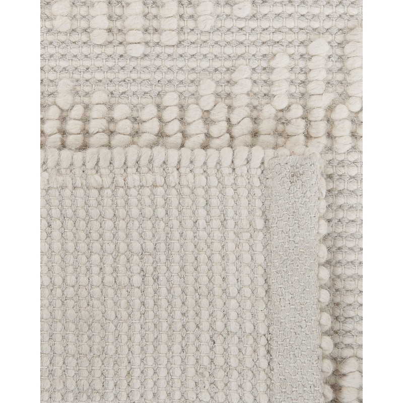 Dywan wełniany 80 x 150 cm beżowy LAPSEKI Dywan wełniany 80 x 150 cm beżowy LAPSEKI