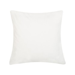 Zestaw 2 poduszek dekoracyjnych RUSCUS Bawełna 45 x 45 cm Biały Wzór abstrakcyjny Zestaw 2 poduszek dekoracyjnych RUSCUS Bawełna 45 x 45 cm Biały Wzór abstrakcyjny