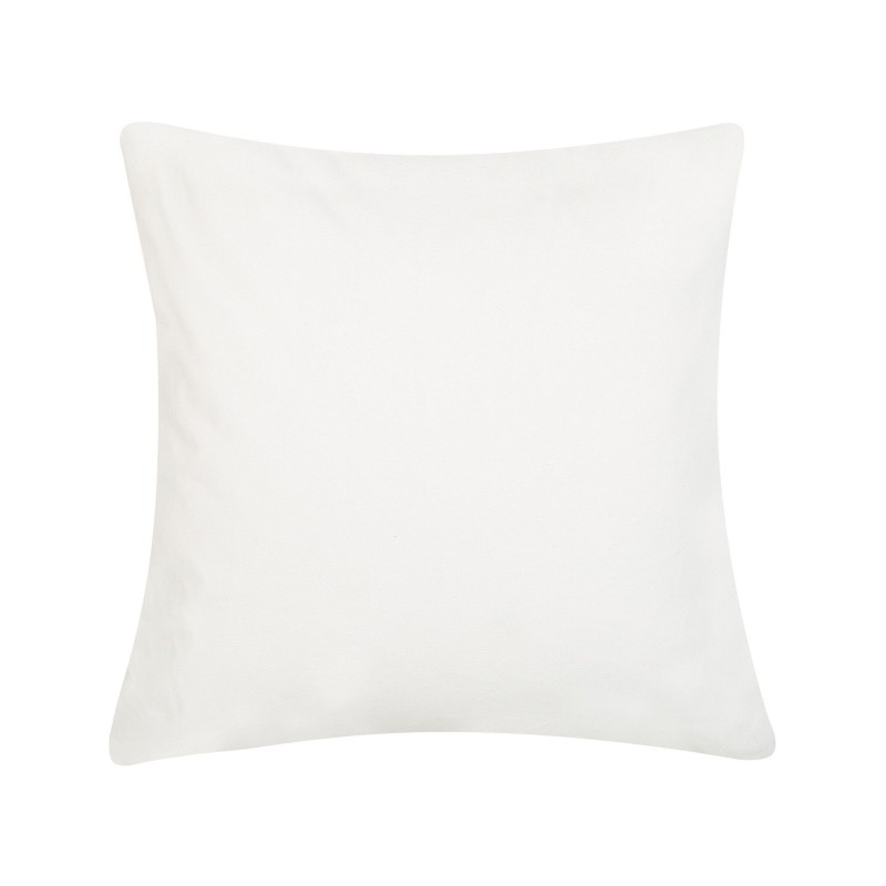 Zestaw 2 poduszek dekoracyjnych RUSCUS Bawełna 45 x 45 cm Biały Wzór abstrakcyjny Zestaw 2 poduszek dekoracyjnych RUSCUS Bawełna 45 x 45 cm Biały Wzór abstrakcyjny