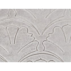 Zestaw 2 poduszek dekoracyjnych GLORIOSA Bawełna 45 x 45 cm Szary Wzór geometryczny Zestaw 2 poduszek dekoracyjnych GLORIOSA Bawełna 45 x 45 cm Szary Wzór geometryczny