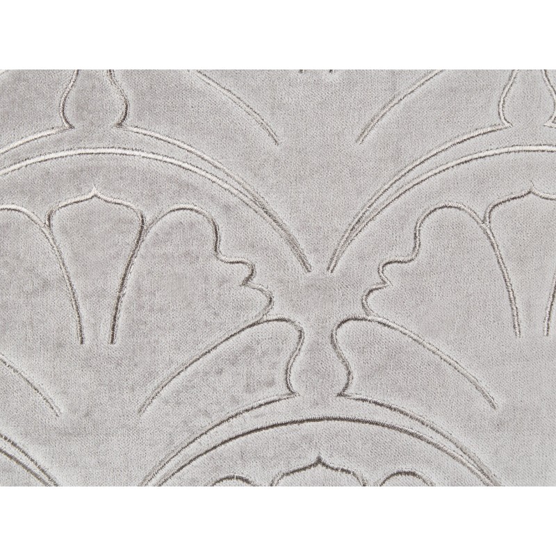 Zestaw 2 poduszek dekoracyjnych GLORIOSA Bawełna 45 x 45 cm Szary Wzór geometryczny Zestaw 2 poduszek dekoracyjnych GLORIOSA Bawełna 45 x 45 cm Szary Wzór geometryczny