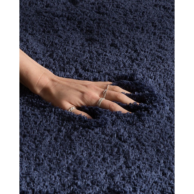 Dywan shaggy 200 x 300 cm niebieski EVREN Dywan shaggy 200 x 300 cm niebieski EVREN