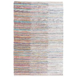 Dywan bawełniany 140 x 200 cm wielokolorowy MERSIN Dywan bawełniany 140 x 200 cm wielokolorowy MERSIN