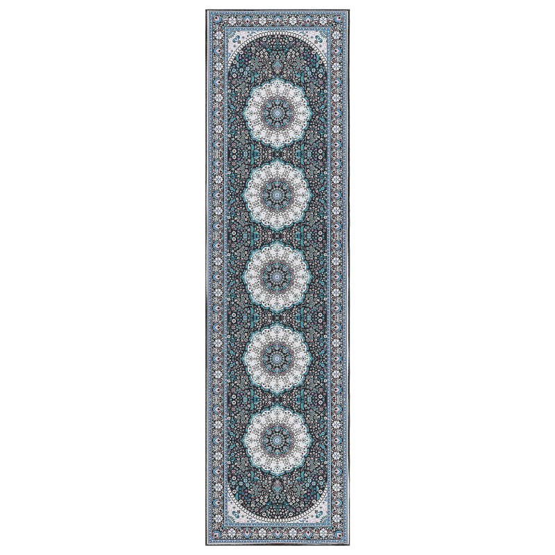 Dywan 80 x 300 cm niebieski GEDIZ Dywan 80 x 300 cm niebieski GEDIZ