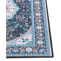 Dywan 80 x 300 cm niebieski GEDIZ Dywan 80 x 300 cm niebieski GEDIZ