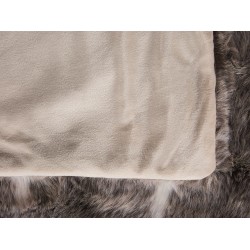 Koc TADDART 180 x 220 cm Brązowy Koc TADDART 180 x 220 cm Brązowy