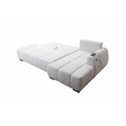 Oscar corner sofa with sleeping function and USB port – Comfort and style in your living room Oscar corner sofa with sleeping function and USB port – Comfort and style in your living room