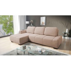 Oscar corner sofa with sleeping function and USB port – Comfort and style in your living room