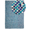 Alfombra de bolas de fieltro