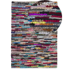 Alfombra tejida plana